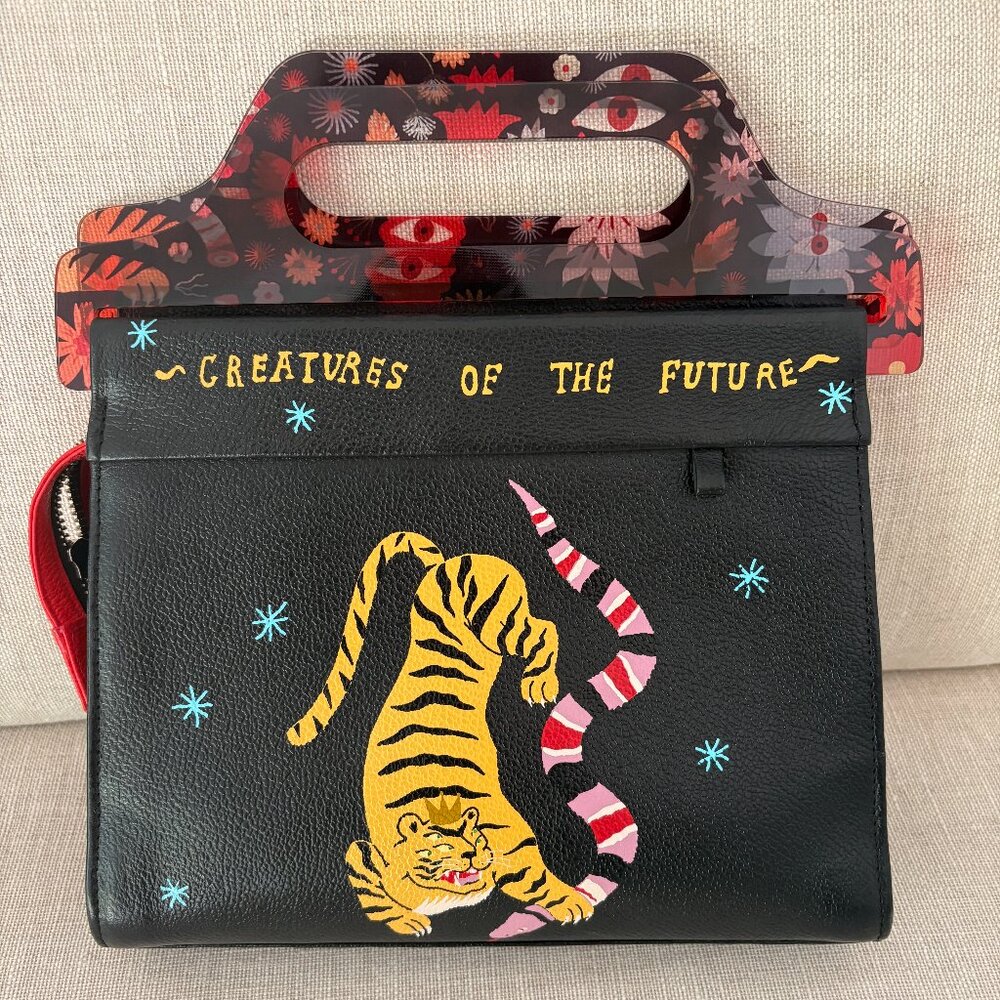 Min & Mon Vali Creatures of the Future Tiger and Snake Handbag
